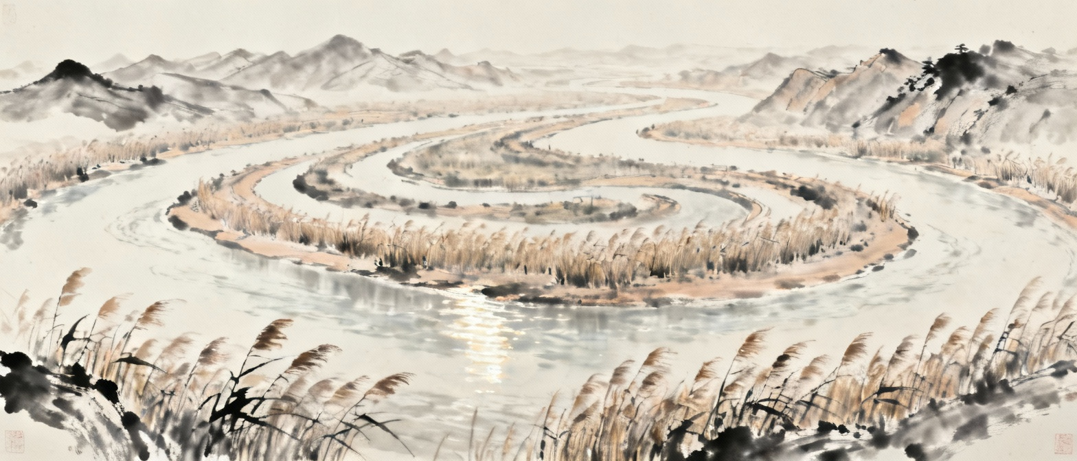 黄河九曲十八弯