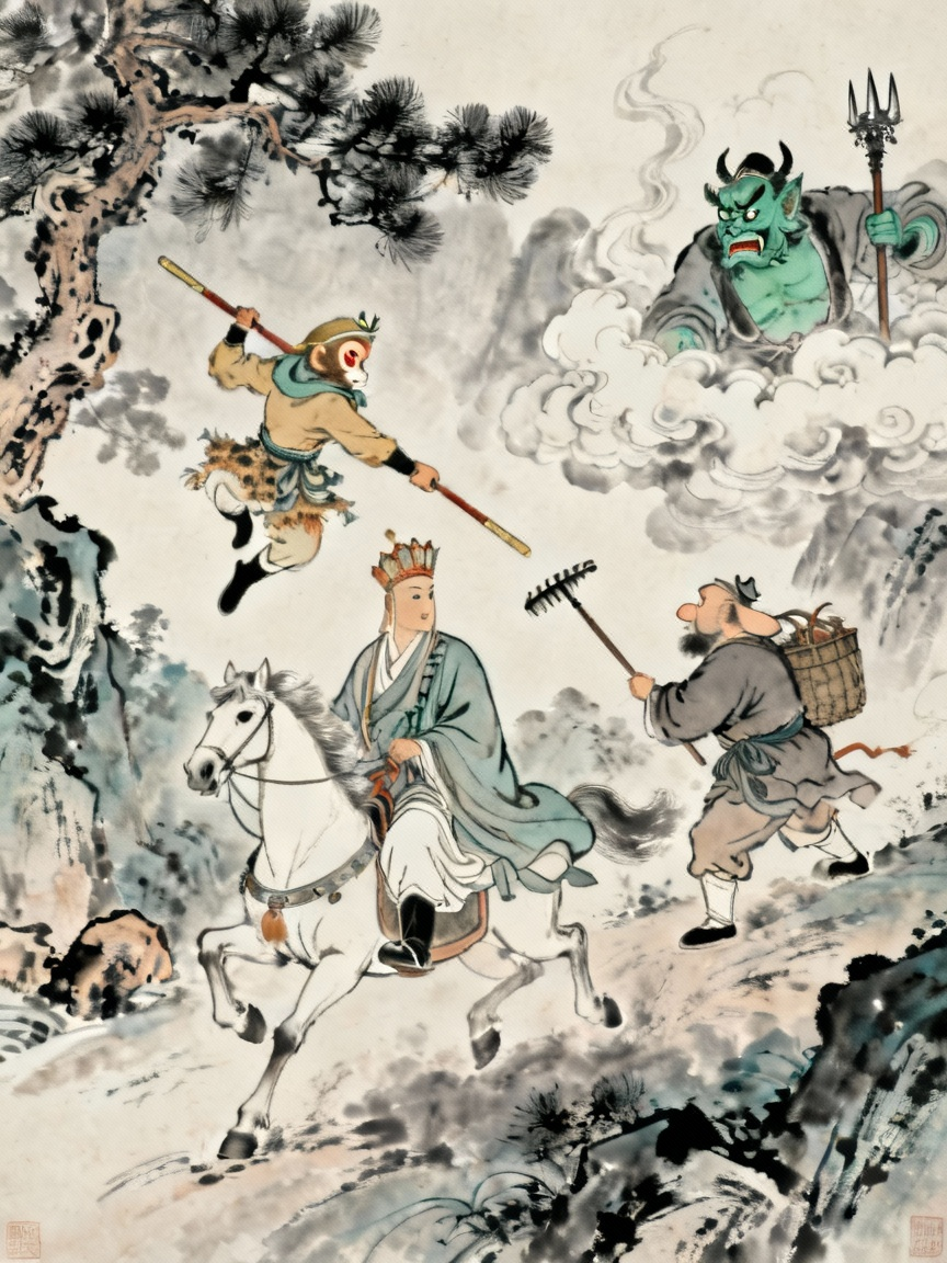 取经路上遇妖怪