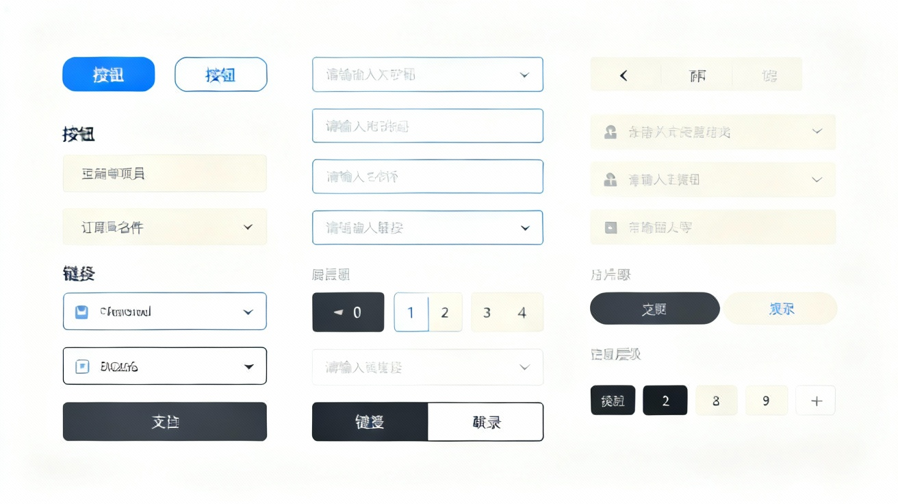 网页交互元素集合