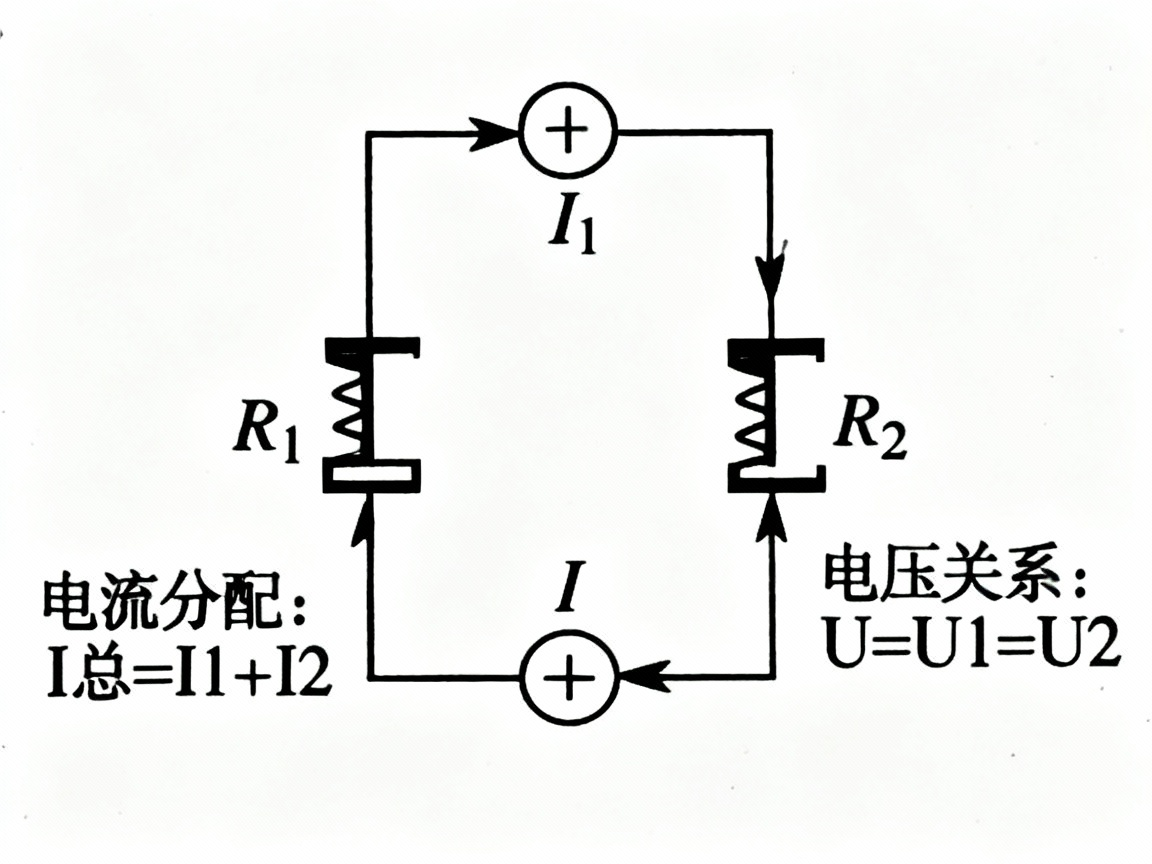 并联电路示意图