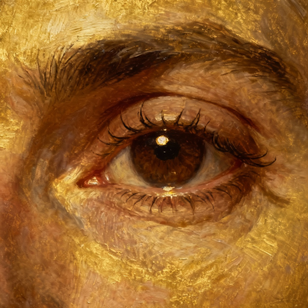 文学巨匠的眼睛特写