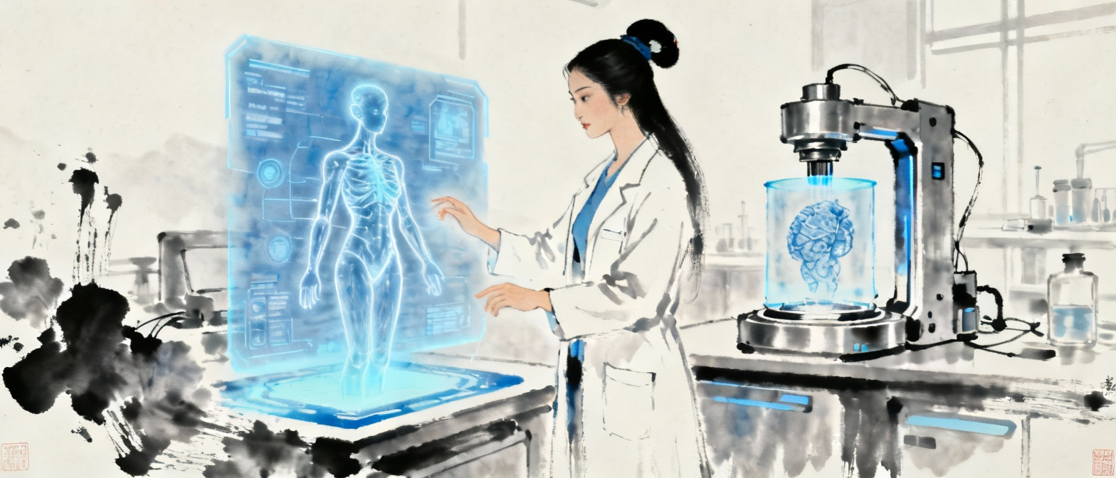 现代科技版女娲造人