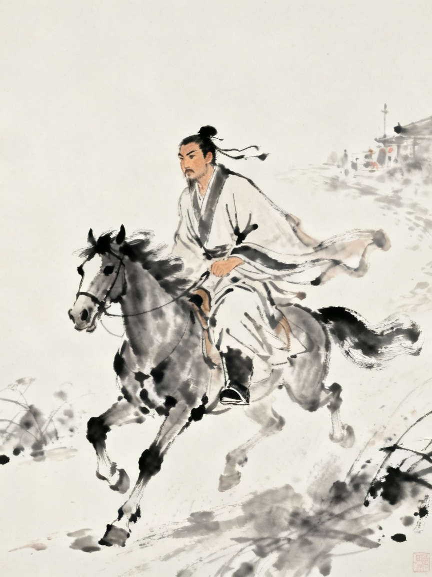 友人匆忙赶来但已迟到