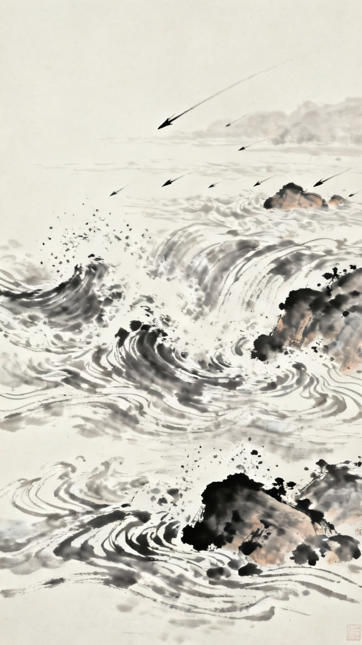 富春江急流湍水